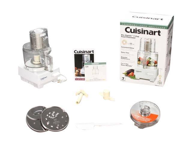 Cuisinart Pro Classic DLC-10S 7-Cup Food Processor - White