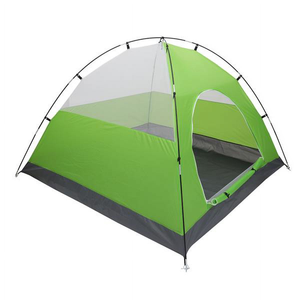 4-Person Double Layer Family Camping Tent Outdoor Instant Cabin Tent for Hiking
