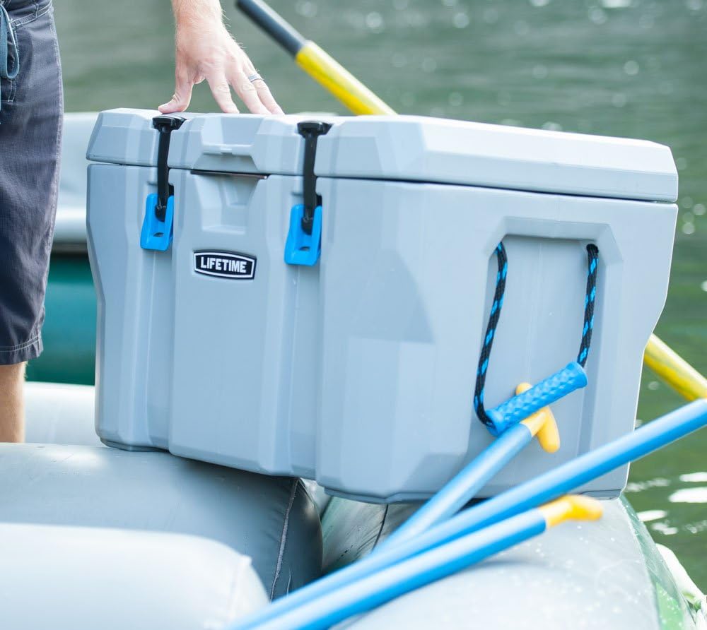 Lifetime 90820 55 Quart High Performance Cooler, Grey