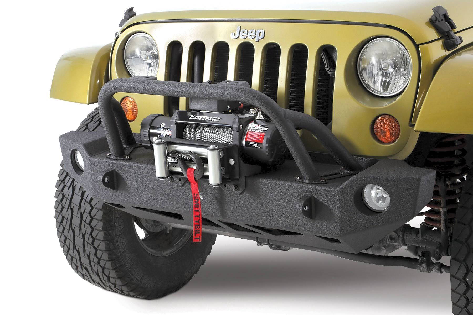 Jeep Wrangler Smittybilt SRC Carbine Front Bumper 76744