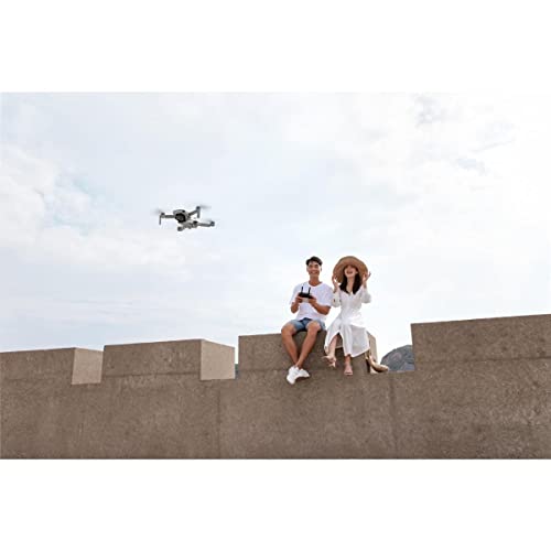DJI Mavic Mini Combo- Drone with Camera 3-Axis Gimbal GPS 30min Flight Time, less than 0.55lbs, Gray