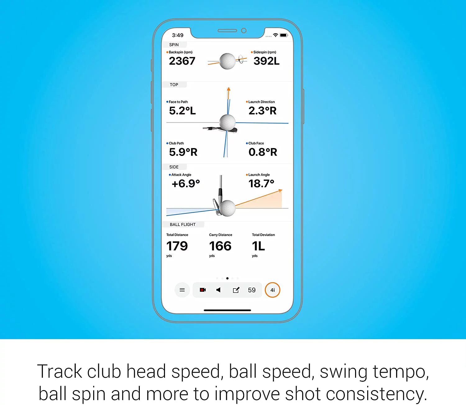 Garmin Approach R10, Portable Golf Launch Monitor, Take Your Game Home, Indoors or to The Driving Range, Up to 10 Hours Battery Life with 6Ave Travel & Cleaning Kit