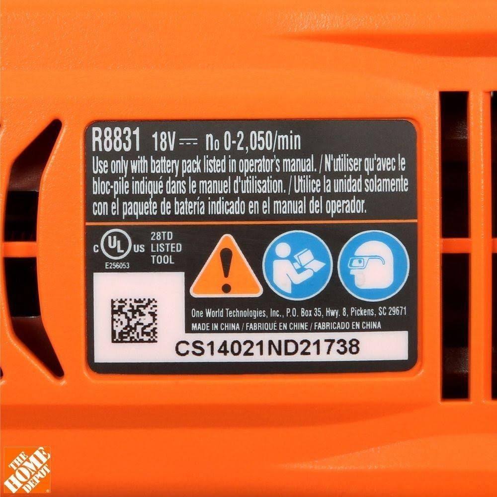 Ridgid 18-Volt Cordless Jig Saw Console (Tool Only)