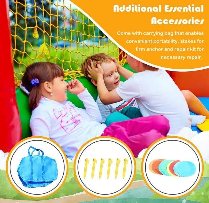 Kids Inflatable Bounce House Jumping Castle Slide Climber Bouncer