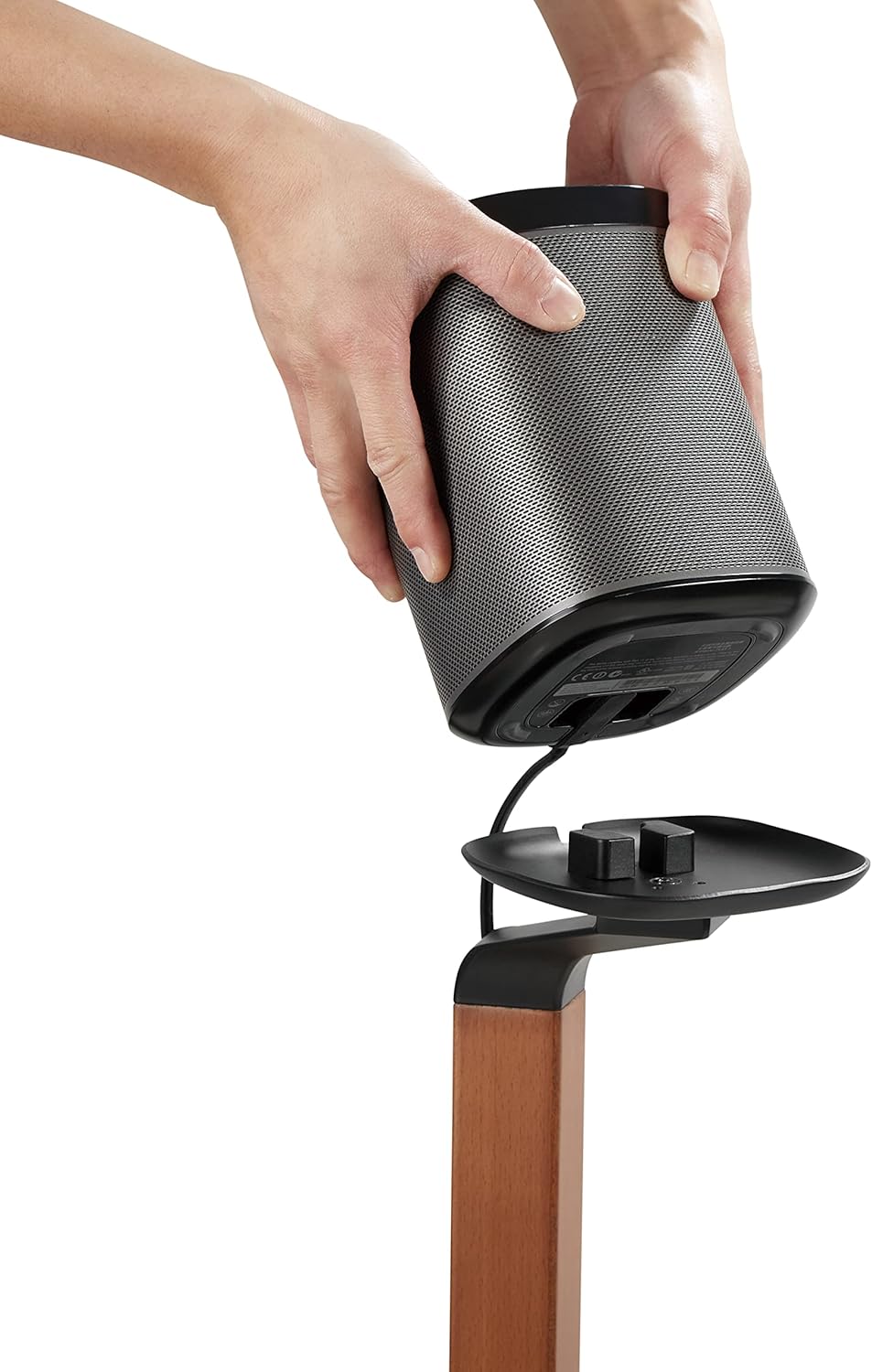 ynVISION Premium Floor Stand for Sonos One, Sonos One SL, and Sonos Play:1 (Black)