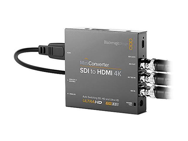 Blackmagic Design CONVMBSH4K SDI to HDMI 4K Mini Converter