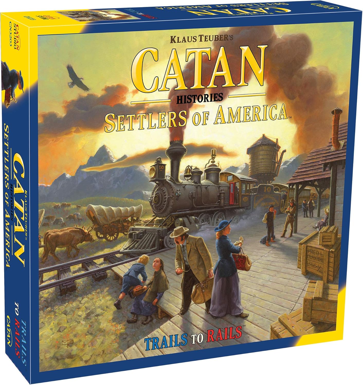 Catan Board Game (Base Game) | Family Board Game | Board Game for Adults and Family | Adventure Board Game | Ages 10+ | for 3 to 4 Players | Average Playtime 60 Minutes | Made by Catan Studio