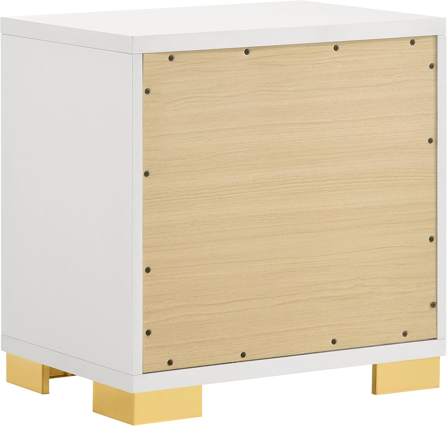 Coaster Home Furnishings Marceline 4-Piece Queen Bedroom Set with LED Headboard White