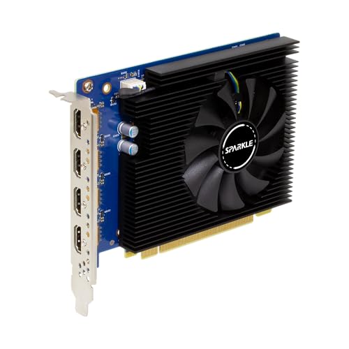 Sparkle Intel Arc B570 Guardian OC Graphics Card, 10GB GDDR6, Torn Cooling 2.0, Axial Fan, Breathing Light, Metal Backplate, SB570G-10GOC