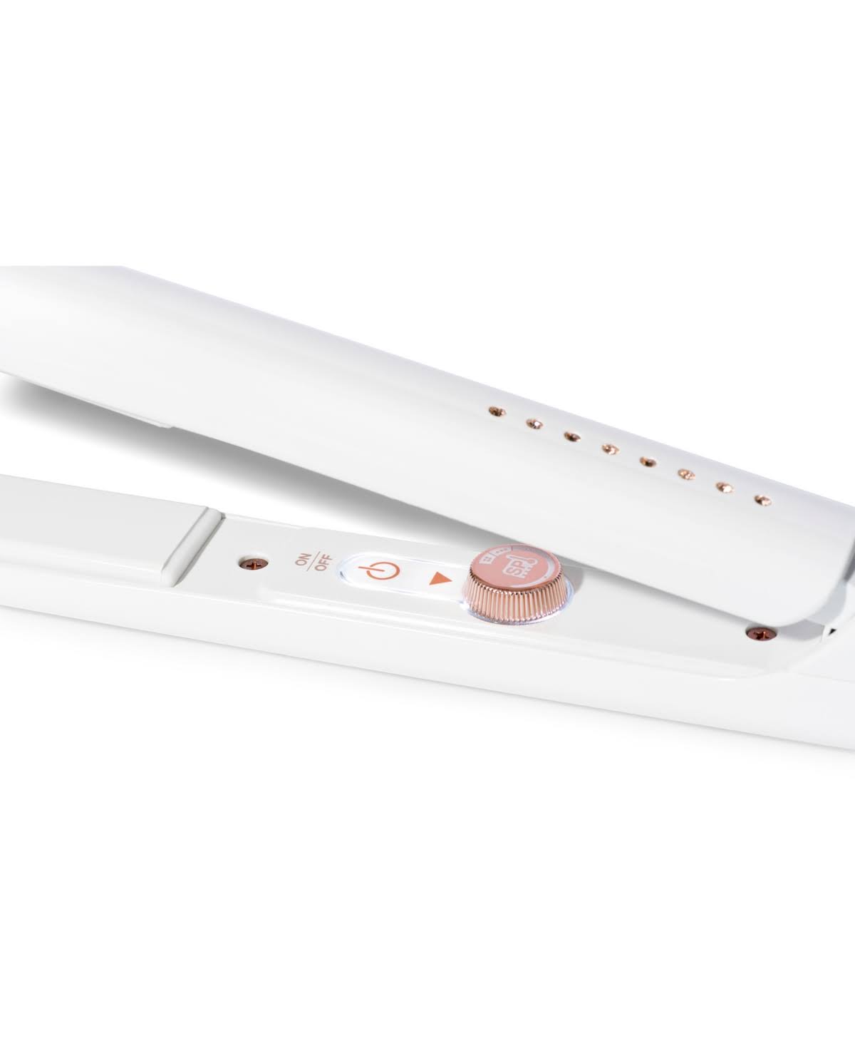 T3 SinglePass 1x22 Straightening and Styling Iron - White