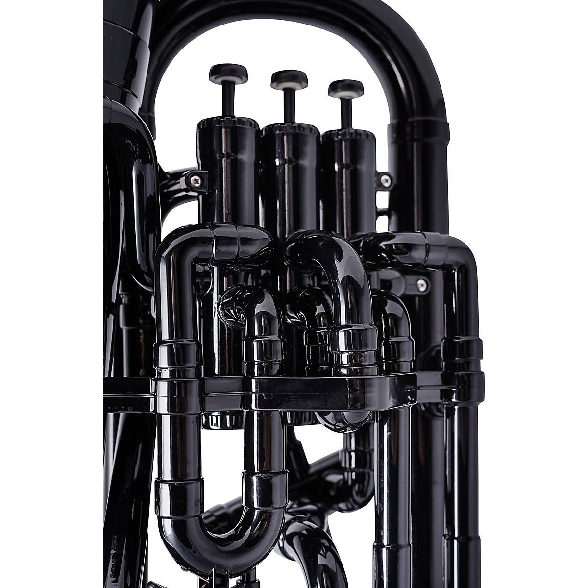 Cool Wind CEU-200 Series 4-Valve Plastic Euphonium Black
