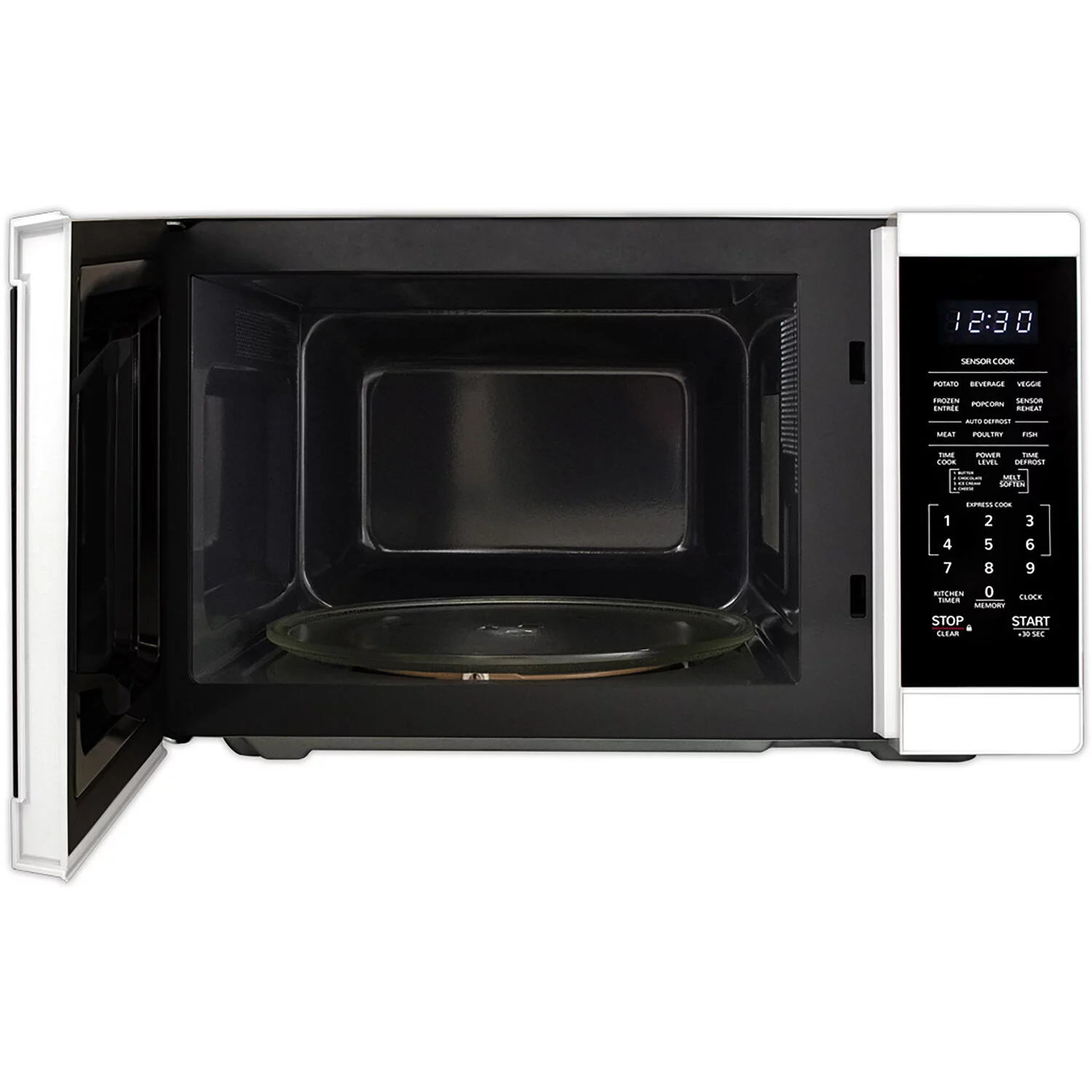 Sharp 1.4-Cu. Ft. Countertop Microwave Oven in White