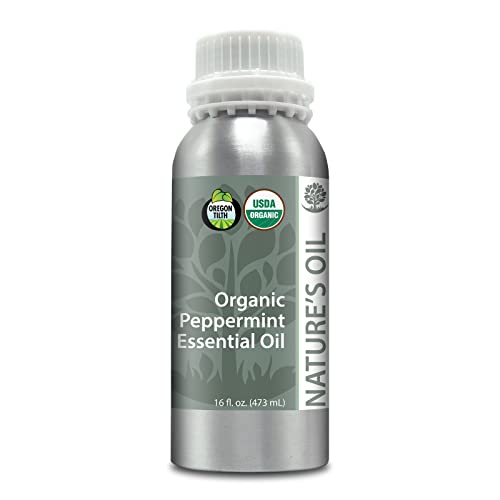 Nature's Oil Peppermint Organic Essential Oil, 1Lb