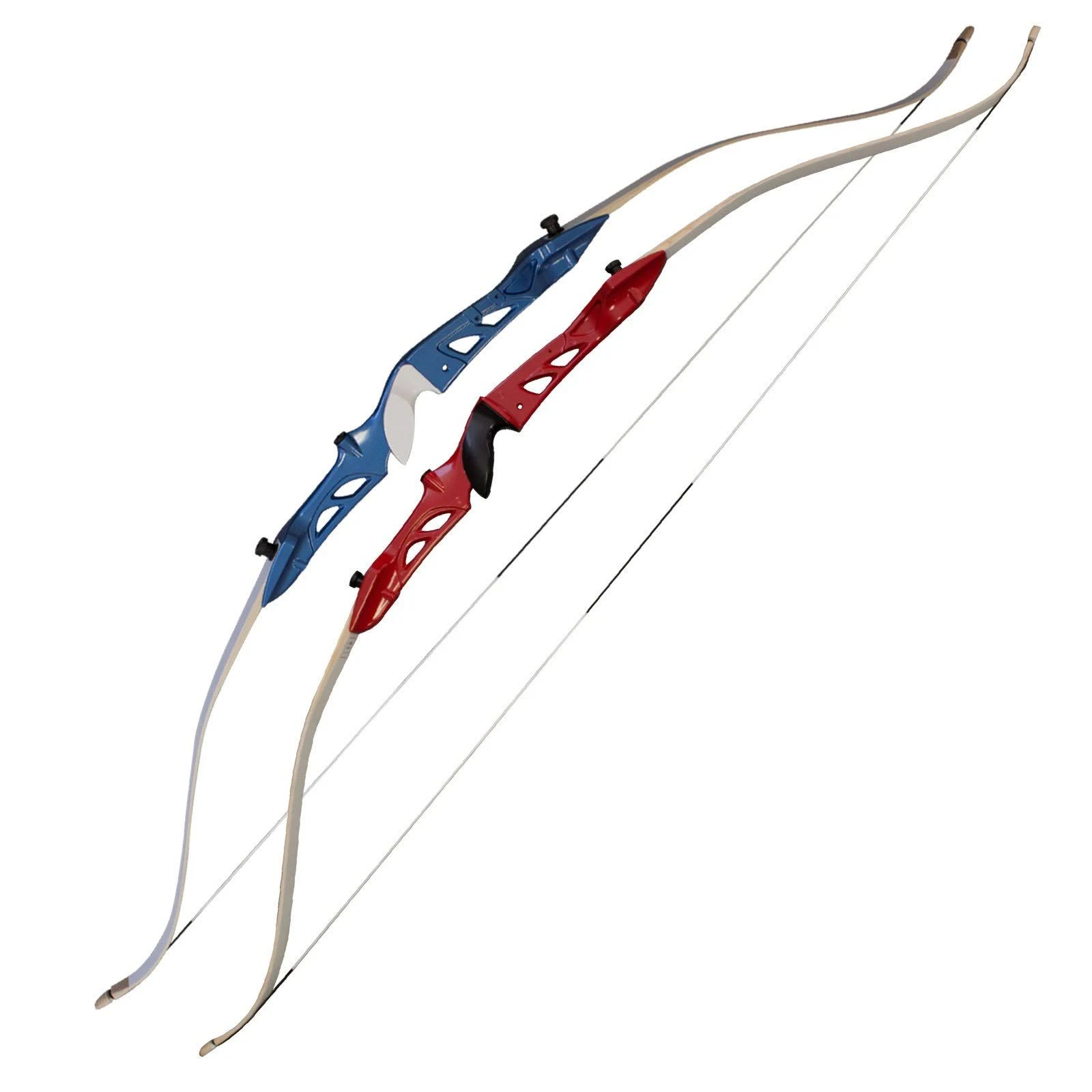 SAS Explorer Metal Riser Takedown Recurve Bow, Blue