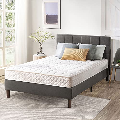 Best Price Mattress 10 Inch Euro-Top Pocket Spring-Mattress - Motion Isolation Individually Encased Pocket Springs, Comfort Foam-Top, CertiPUR-US Certified Foam, Full White