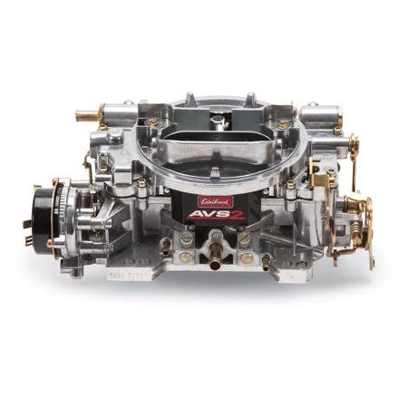 Edelbrock 1906 AVS2 650 CFM 4 Barrel Carburetor, Electric Choke, Silver