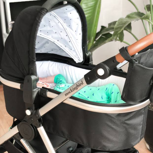 Mockingbird Stroller Carriage in Black