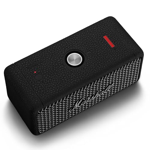 Marshall Emberton II Portable Bluetooth Speaker, Black & Brass