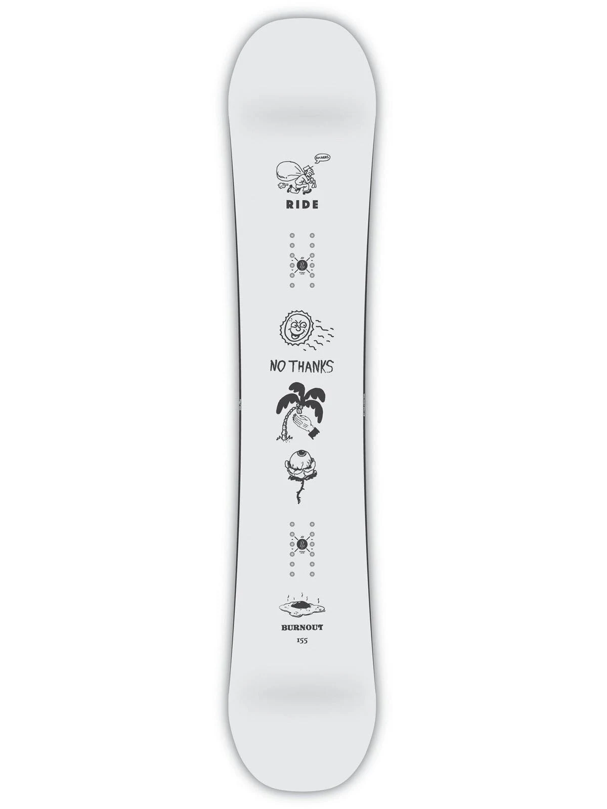 Ride Burnout Snowboard 2019 152cm