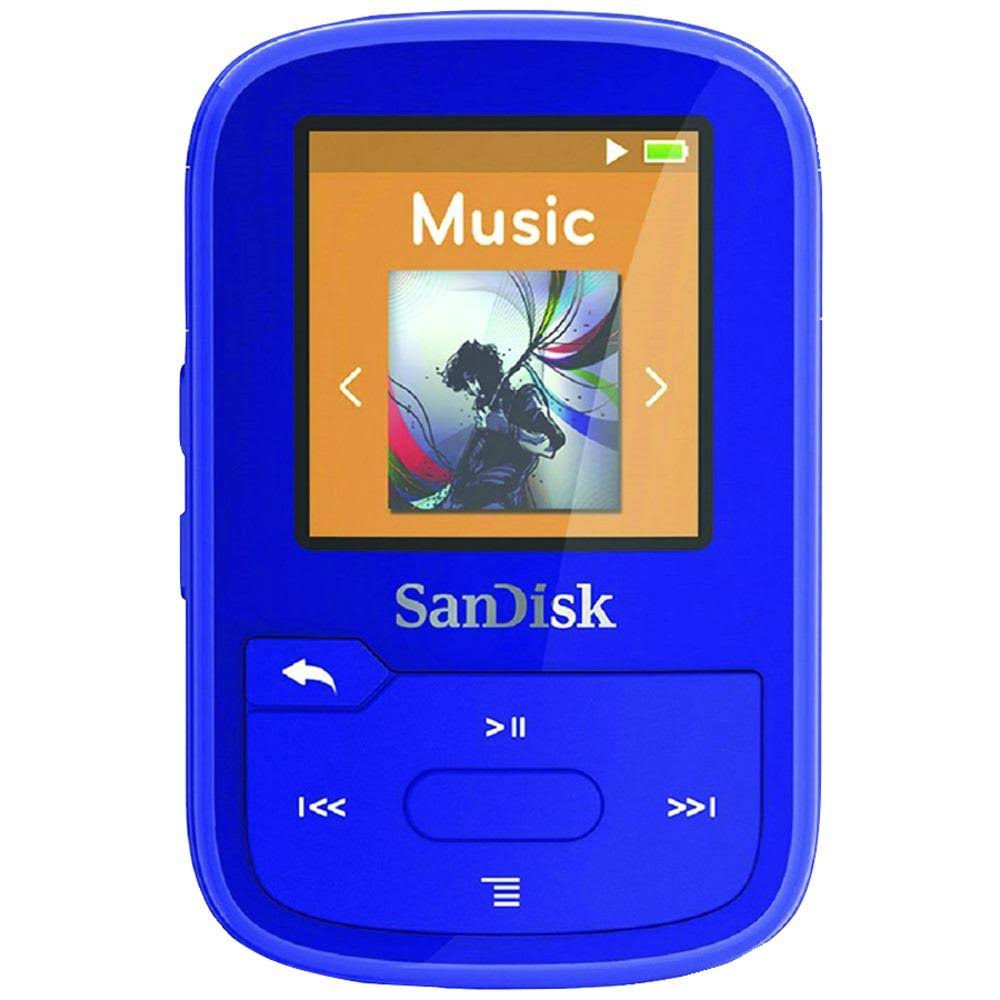 SanDisk Clip Sport Plus - 16 GB - Blue