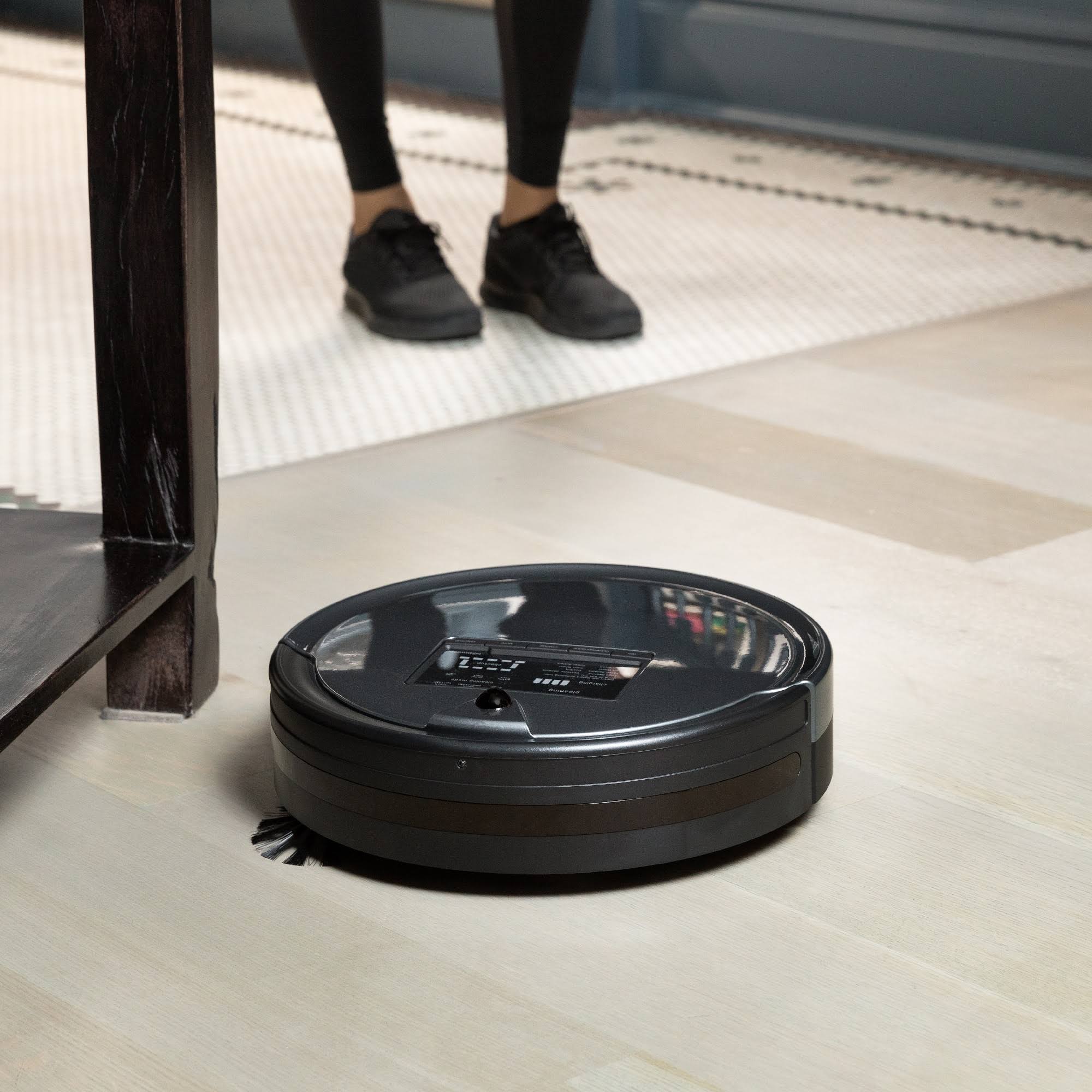 bObsweep Bob PetHair Plus Wet/Dry Robotic Vacuum - Charcoal