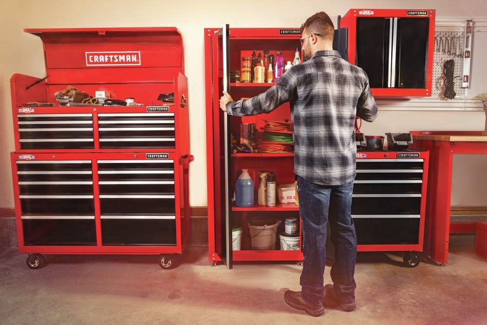 CRAFTSMAN Garage Storage, 28-Inch Wide Wall Cabinet (CMST22800RB)