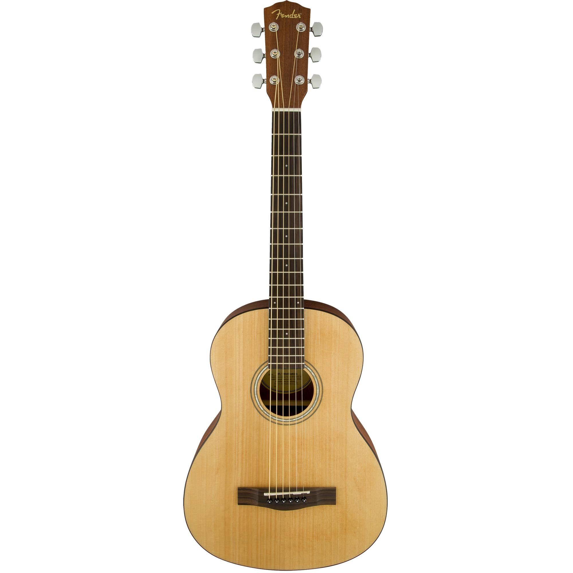 Fender FA-15 Steel 3/4 Scale Acoustic Guitar Natural