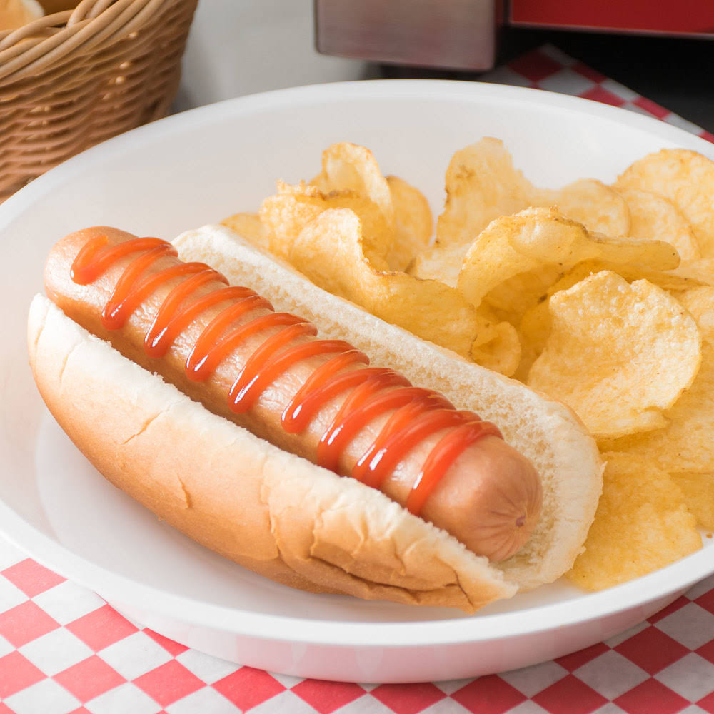 Kunzler 8/1 Jumbo Meat Franks - 96/Case