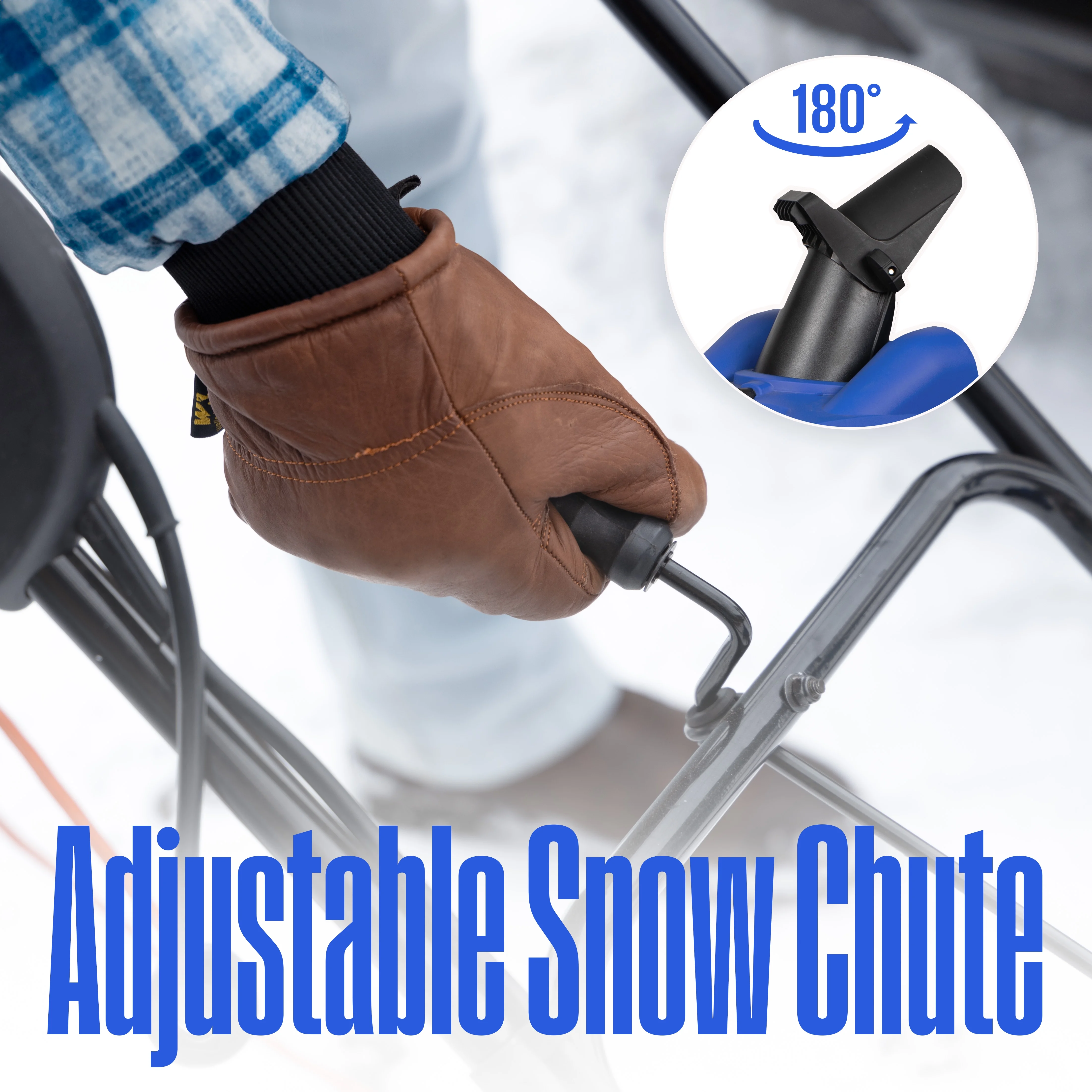 Westinghouse 23" 15A Corded Electric Snow Blower with LED Lights