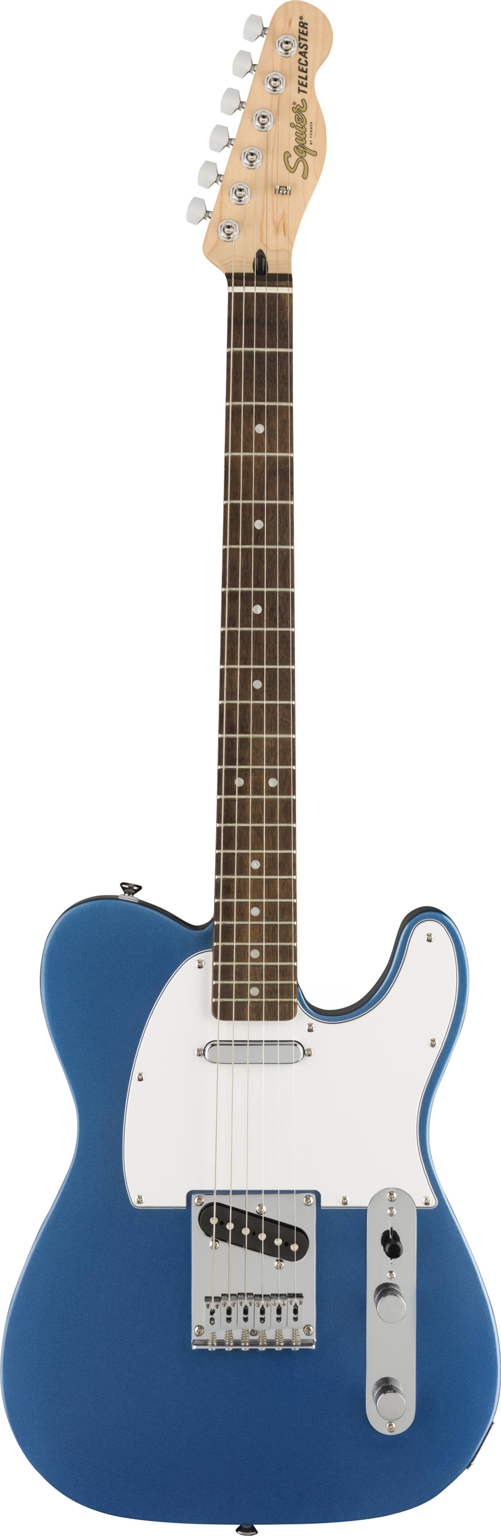 Squier Affinity Series Telecaster Electric Guitar Lake Placid Blue