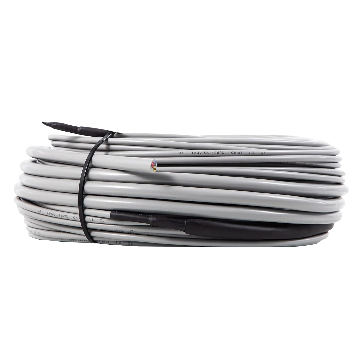 VEVOR Floor Heating Cable 128.8 Square Feet Durable Floor Tile Heat Cable, Waterproof and Insulated, with Convenient Temperature Control Panel, Rapid Heating Cable Under Floor w/No Noise or Radiation