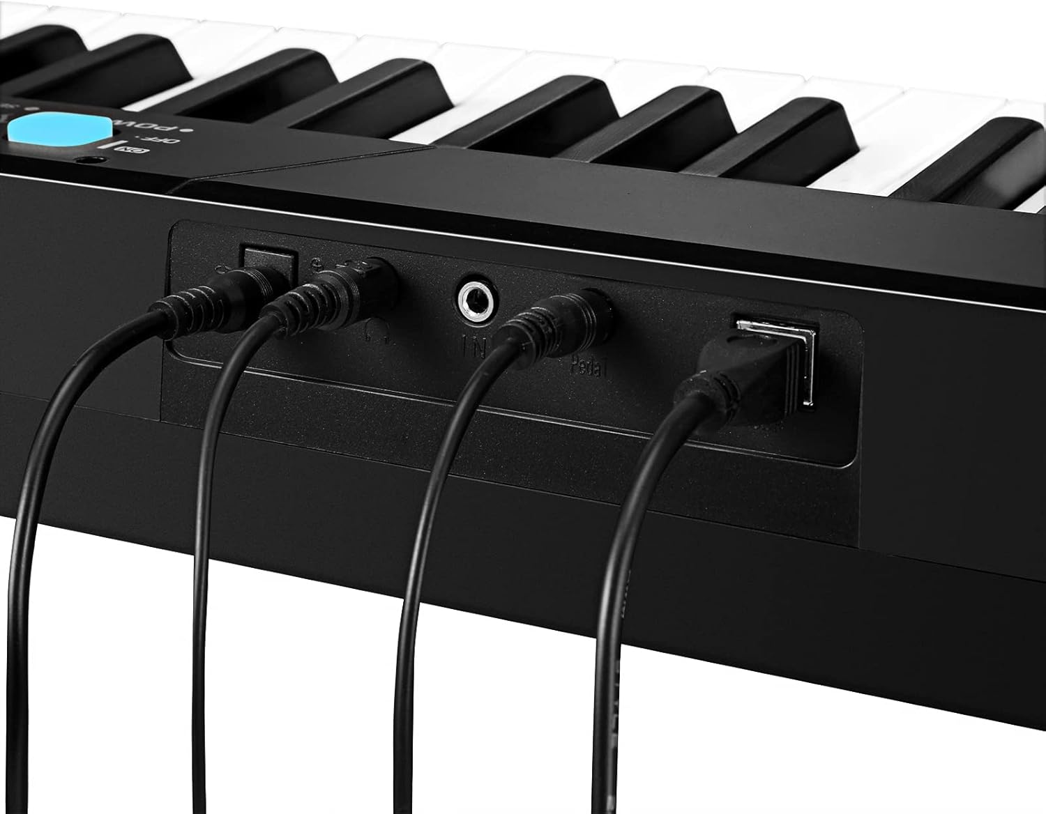 Starfavor 88-Key Beginner Electronic Keyboard Piano with Semi-Weighted Keys, X-Stand, Sustain Pedal, Power Supply, Carrying Case, Electric Keyboard SEK-88A