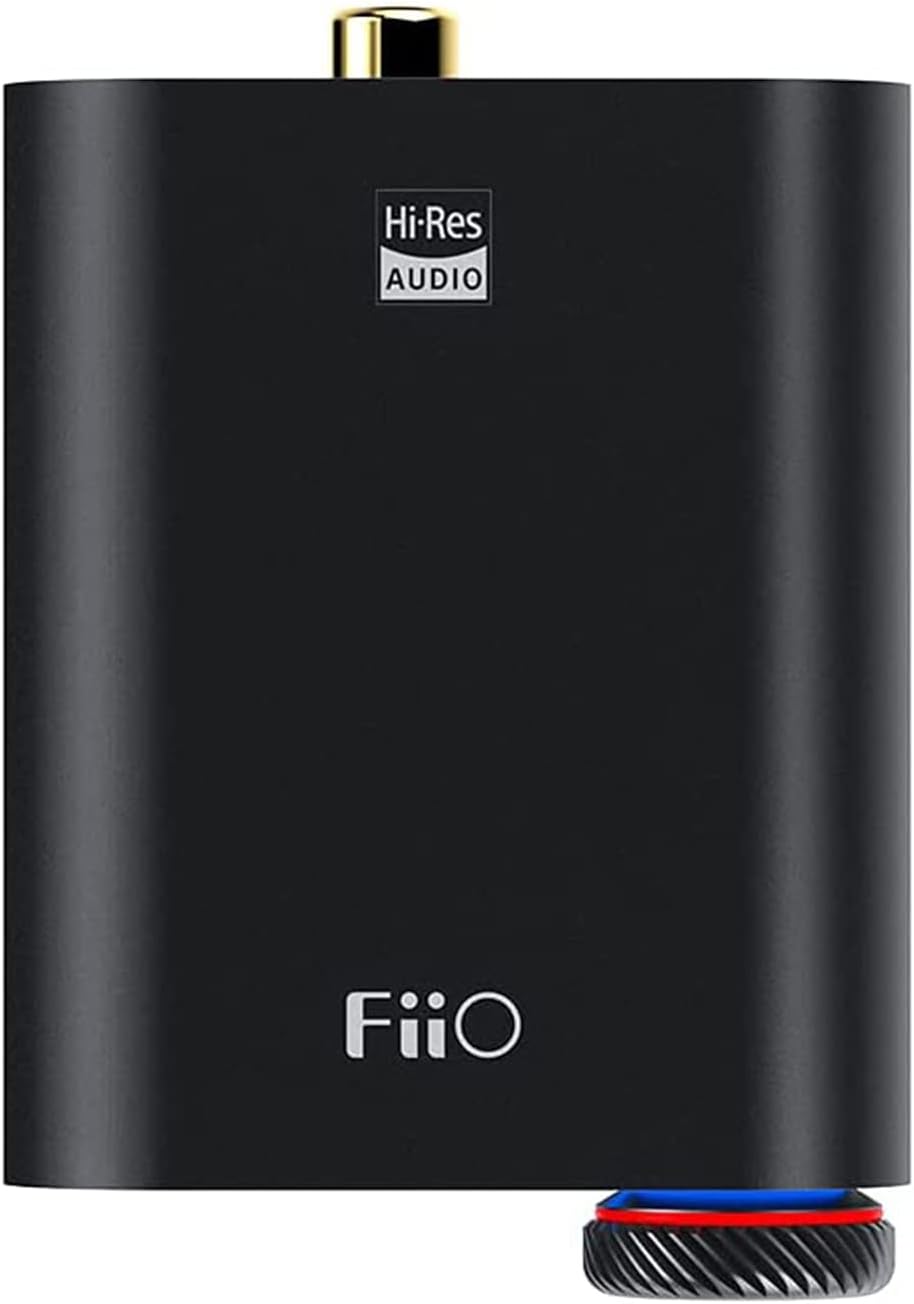 FiiO New K3 Headphone Amplifier High Resolution 384kHz/32bit PCM DSD256 USB-C DAC for Home and Computer Coaxial and Optical Digital Outs