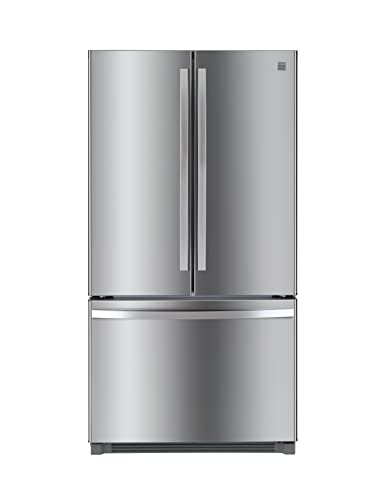 Kenmore 4673025 Alexa Capabilities 04673025 26.1 cu.ft. Non-Dispense French Door Refrigerator with Active Finish