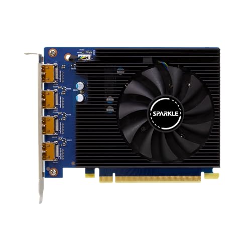 Sparkle Intel Arc B570 Guardian OC Graphics Card, 10GB GDDR6, Torn Cooling 2.0, Axial Fan, Breathing Light, Metal Backplate, SB570G-10GOC