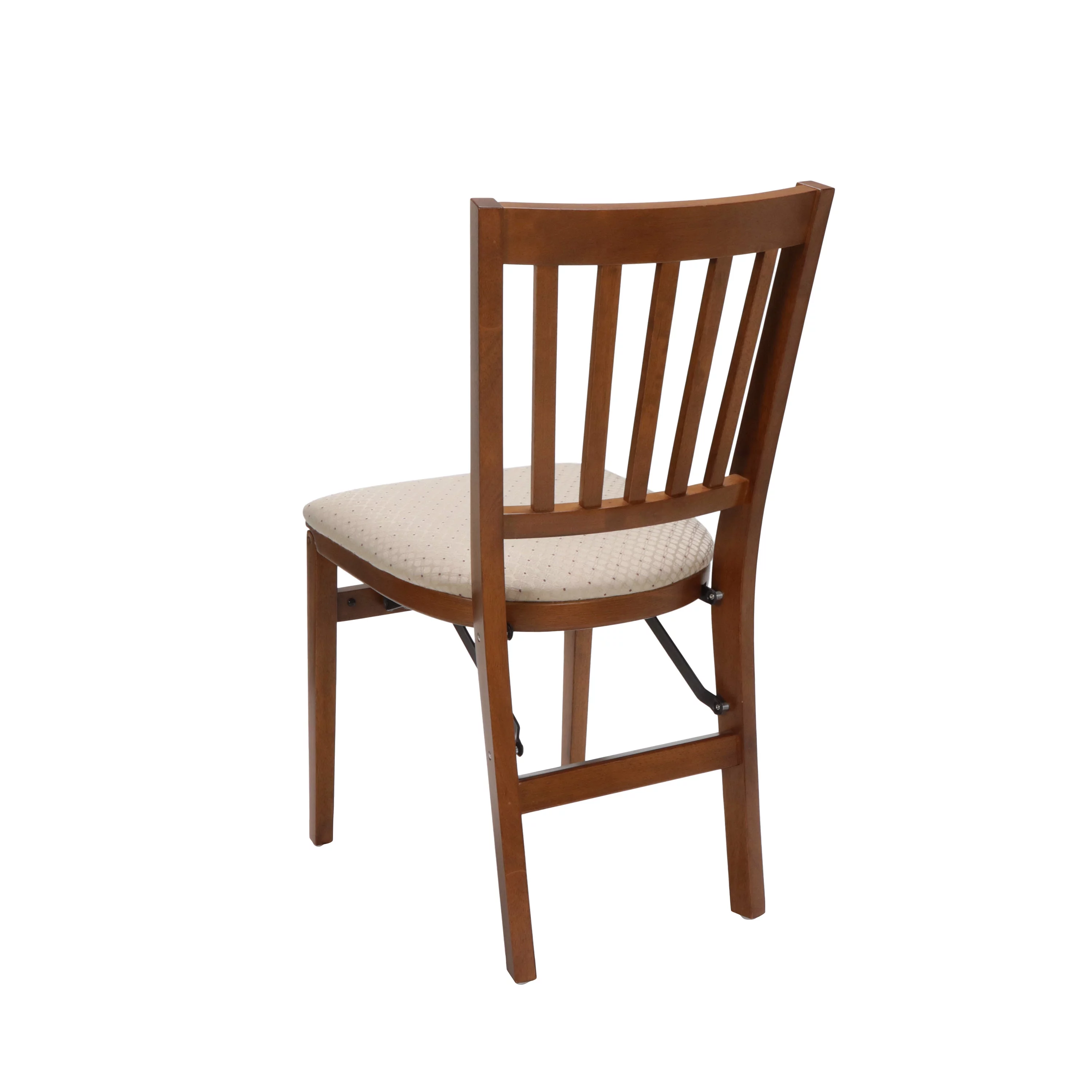 Stakmore School House Folding Hardwood Chair -Fruitwood (2-Pack)