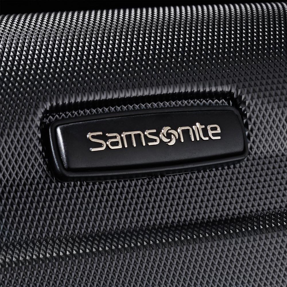 Samsonite 68309-1041/68308-1041 Omni Hardside Spinner 2-Piece Luggage Set 24 Inch and 20 Inch - Black