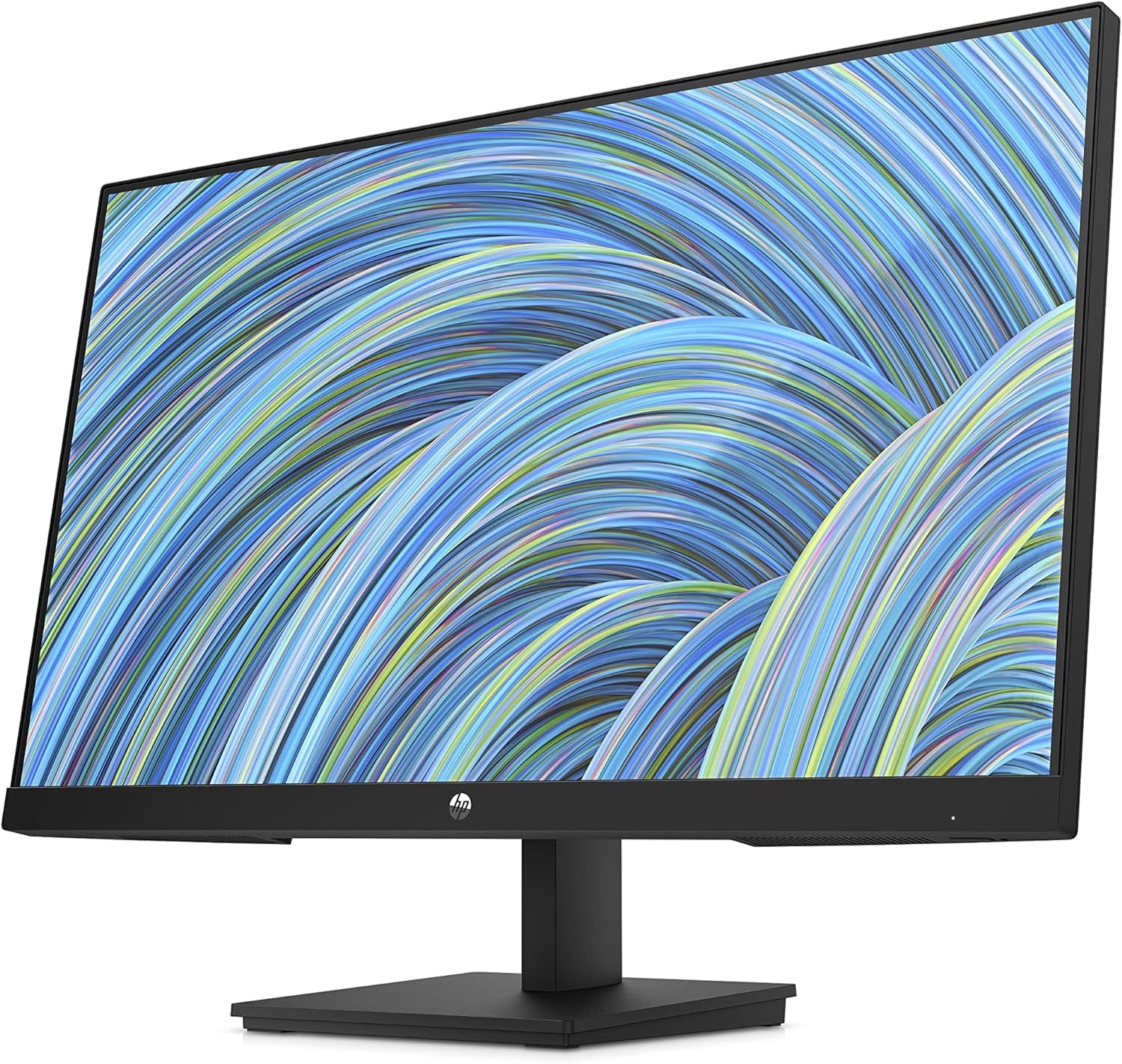 HP 24"" FHD VA Monitor, Full HD 1920 x 1080 LCD Display, 5ms Response Time, 75Hz Refresh Rate, 16:9 Aspect Ratio, 250 Nit, FreeSync, 3000:1 Contrast Ratio with 5ave HDMI Cable, Flat-Black