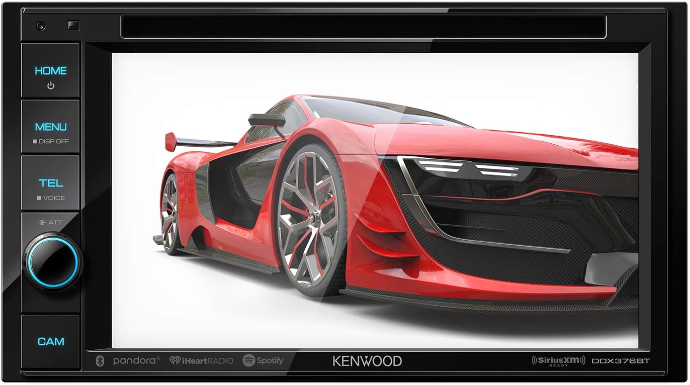 Kenwood DDX376BT 6.2" in-Dash Car DVD Monitor Bluetooth Receiver w/USB/AUX
