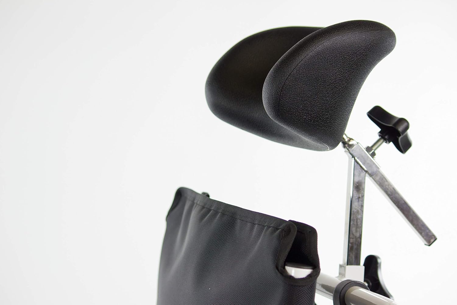 Professional Tilt-in-Space Reclining Shower/Commode Chair. Padded. Flip-up Arm and Foot Rests. Includes Locking Casters, Commode Pail and Adjustable Headrest. Total-Care 3-in-1 Multifunction Chair.