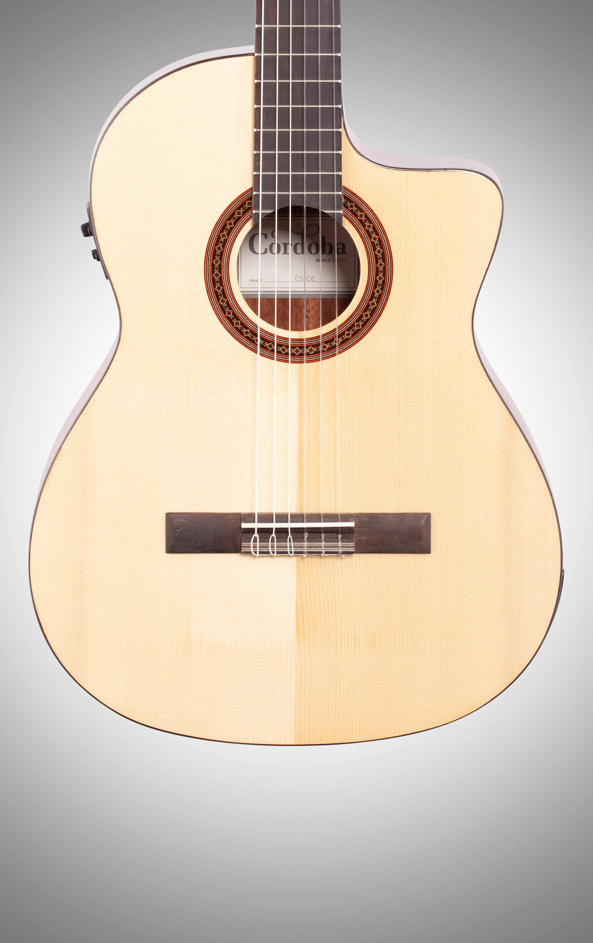 Cordoba C5-CE SP Classical Acoustic-Electric Guitar Natural