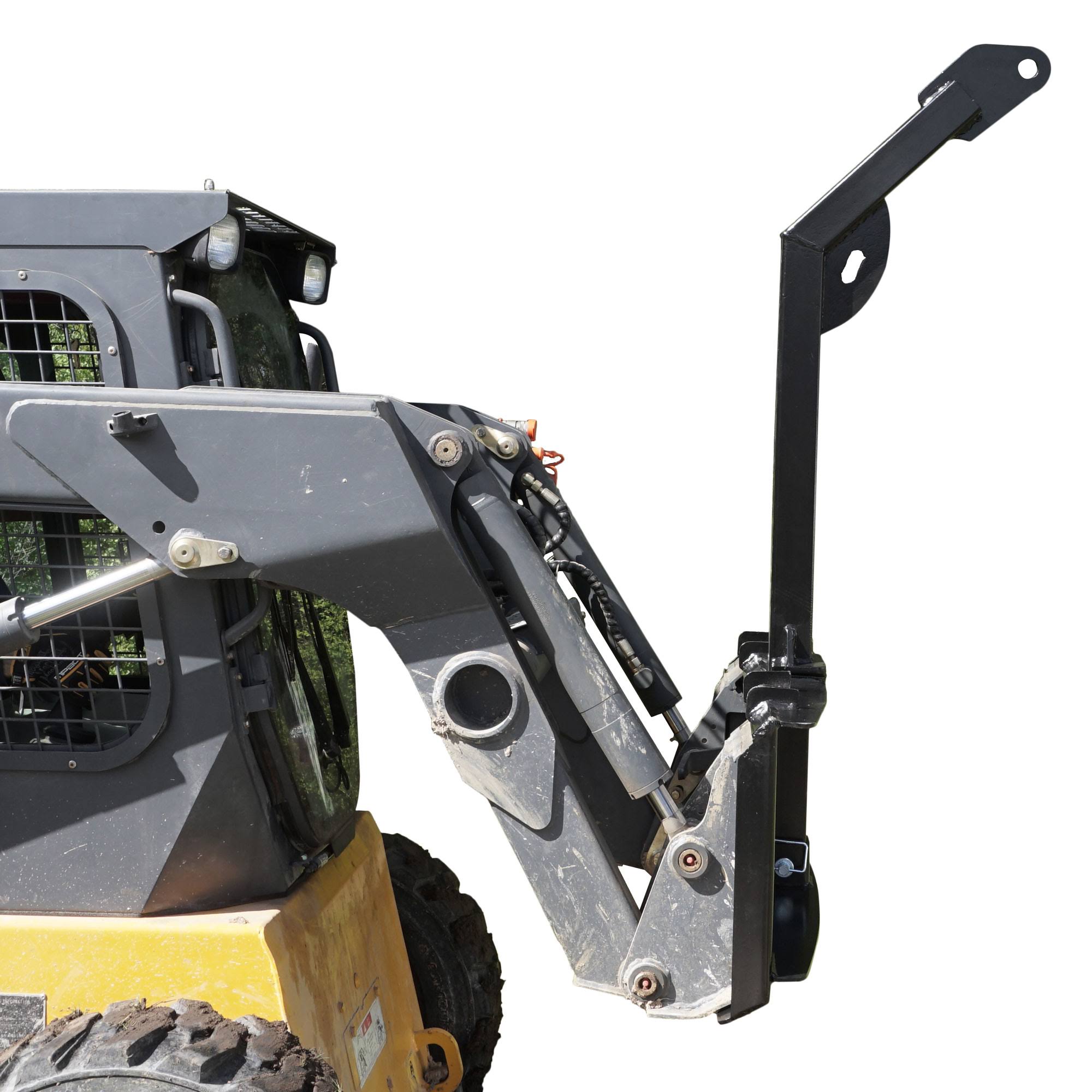 Titan Attachments Tree Boom Attachment 60x22 Bobcat Skid Steer Lift Pole Jib Hoist Crane 3500 lbs CA