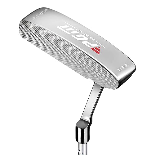 PGM Men's Complete Golf Club Sets - 12 Pieces - 3 Wood (#1,3,5), 1 Hybrid (#4H), 6 Irons(#5,6,7,8,9,PW), 1 Sand Wedge (55°), 1 Putter - Golf Stand Bag - Titanium Club Head