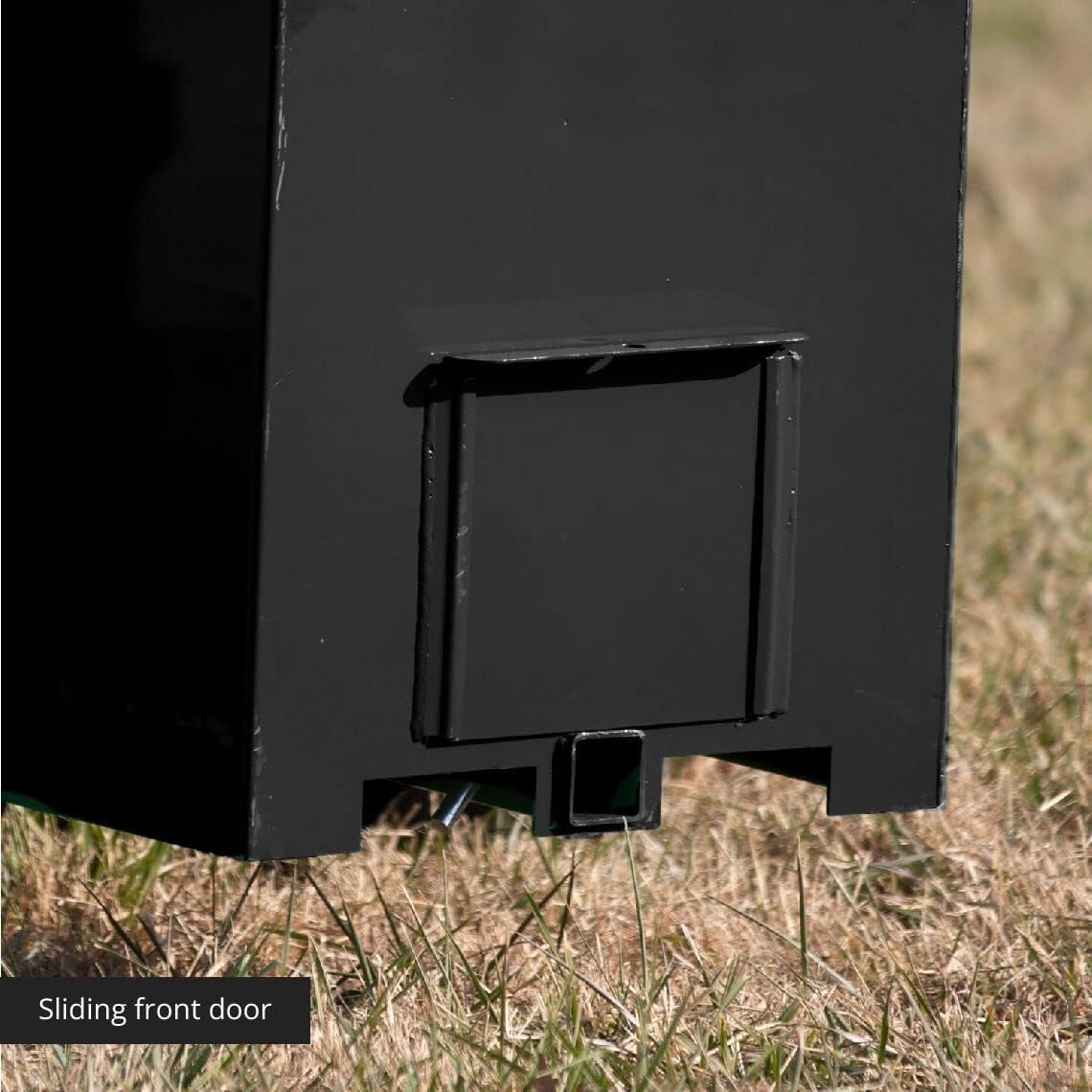 Titan Attachments Ballast Box for 3 Point Category 1 Tractor and Loader Hitches Quick Hitch Compatible