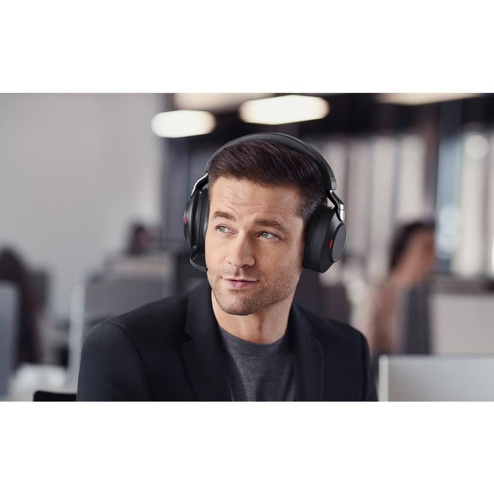 Jabra Evolve2 85 UC Stereo - Headset - full size - Bluetooth - wireless, wired - active noise canceling - 3.5 mm jack - noise is