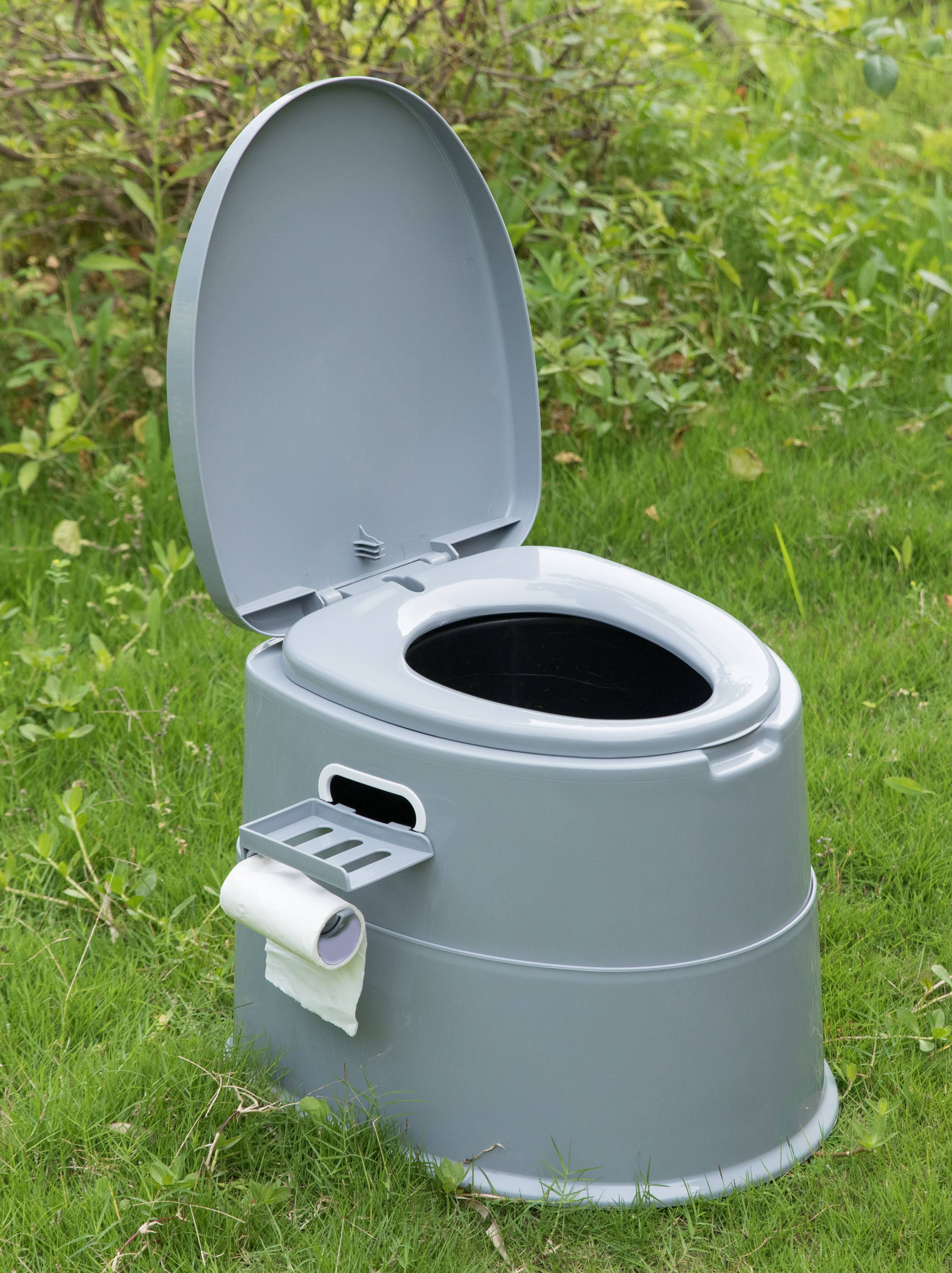PLAYBERG Folding Portable Travel Toilet for Camping and Hiking