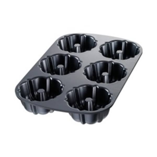 Chicago Metallic 50624 Cake Pan, 4 inch, 6 Molds