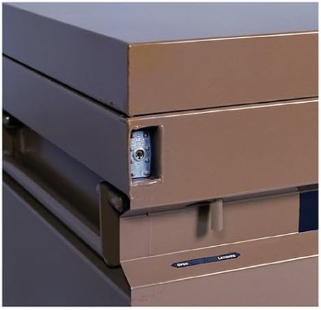KNAACK Jobsite Chest, 32 inch W x 19 inch D x 13 inch H, Tan