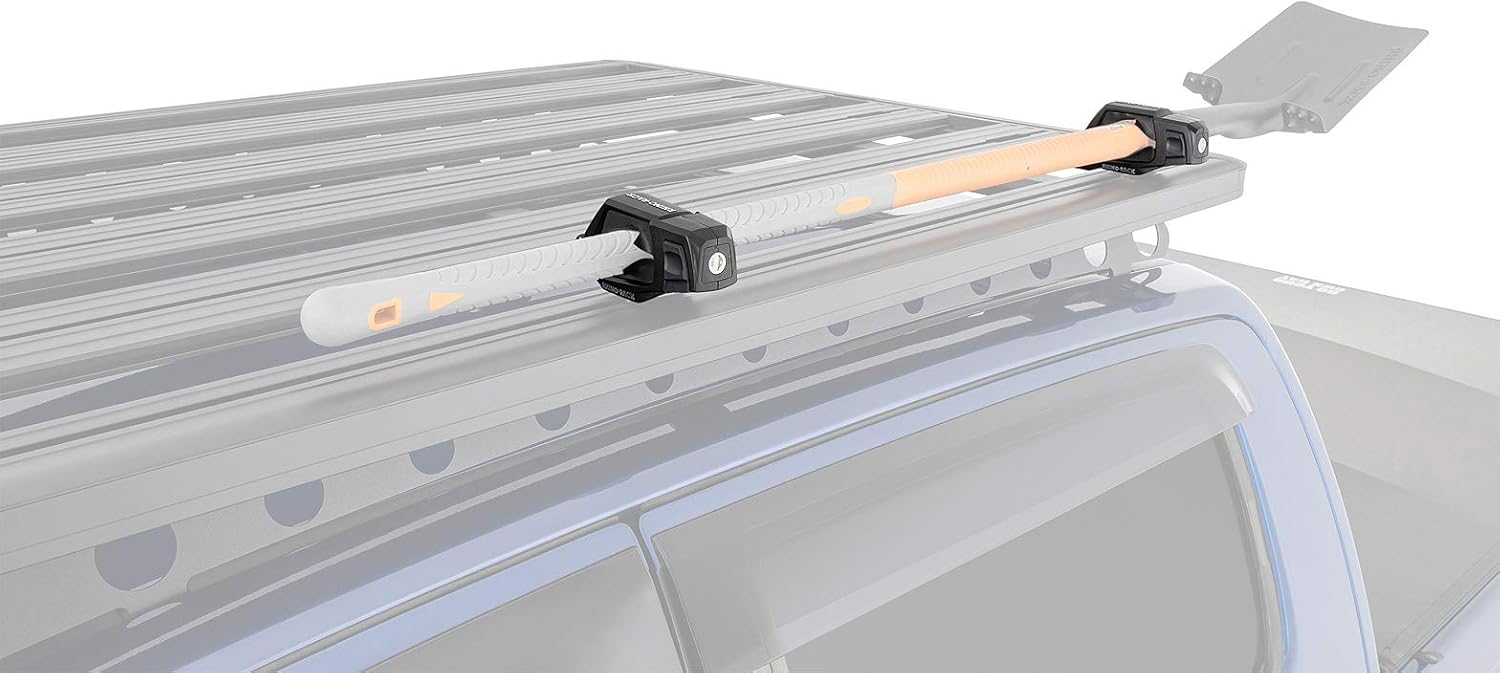 Rhino Rack Stow It Multi Purpose Utility Holder with Quick Release for Paddles, Fishing Rods, Shovels and More