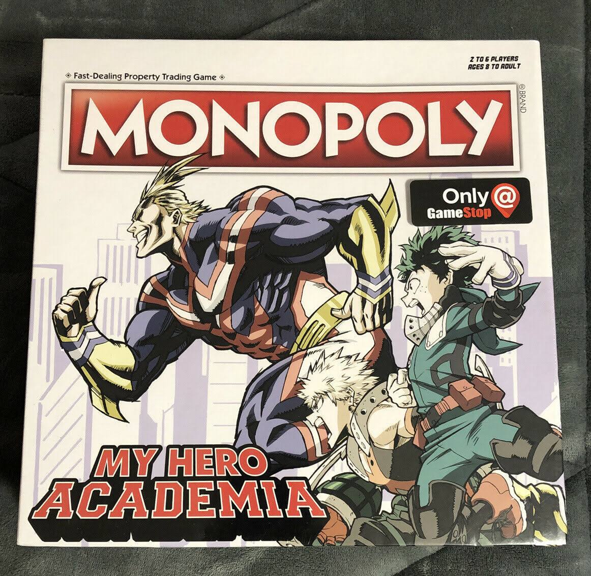 Monopoly: My Hero Academia Board Game